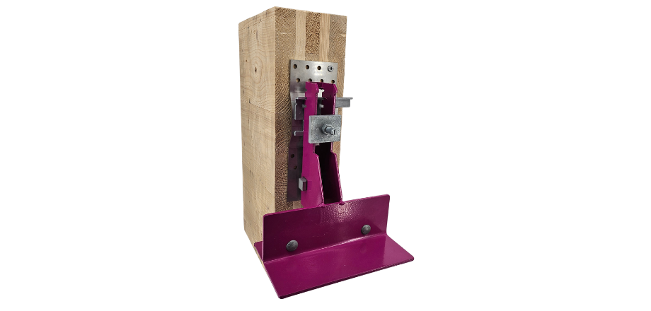 Multi-D geveldrager + CLT-Connector