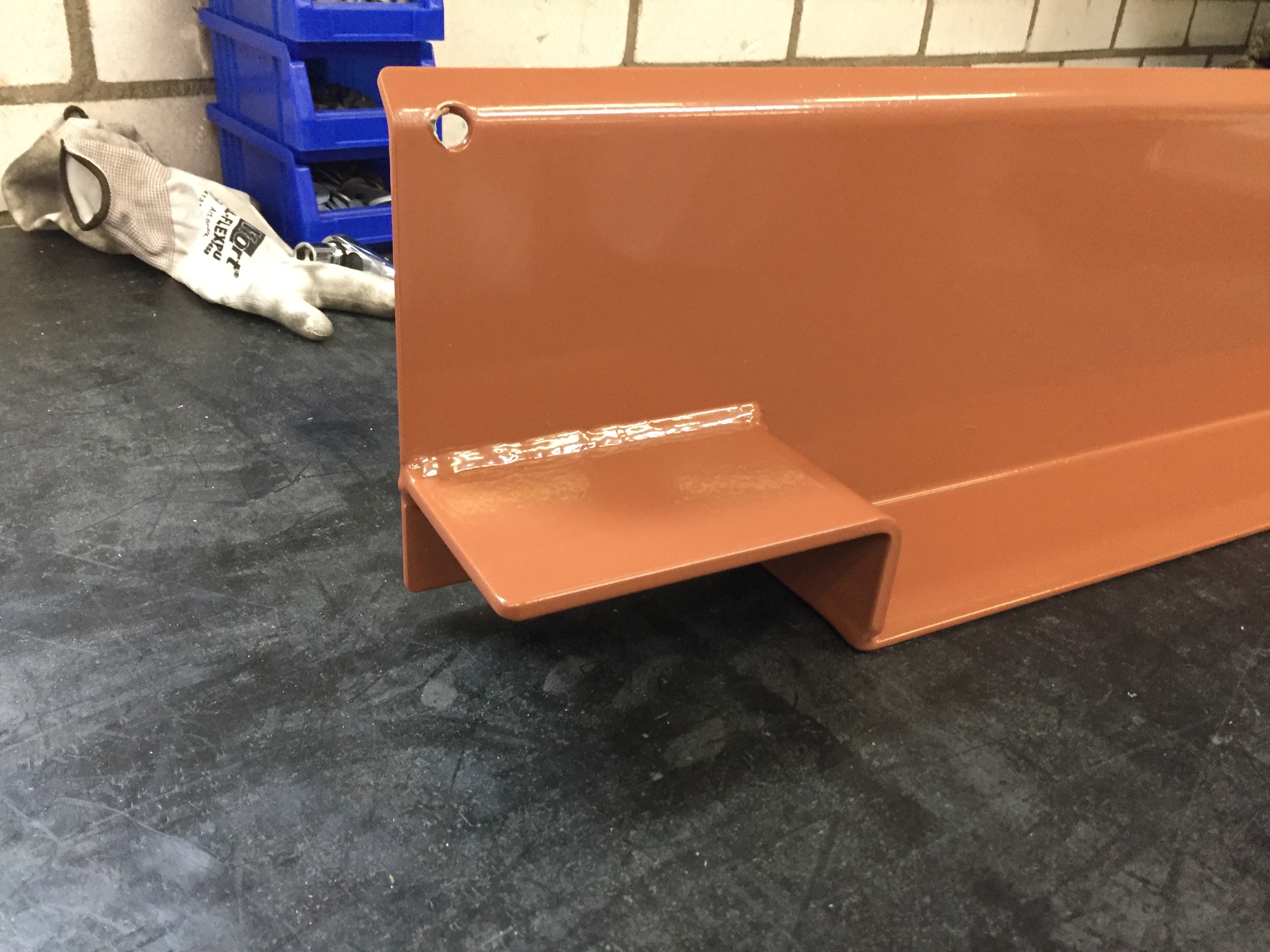 Standaard latei met verhoogde oplegging