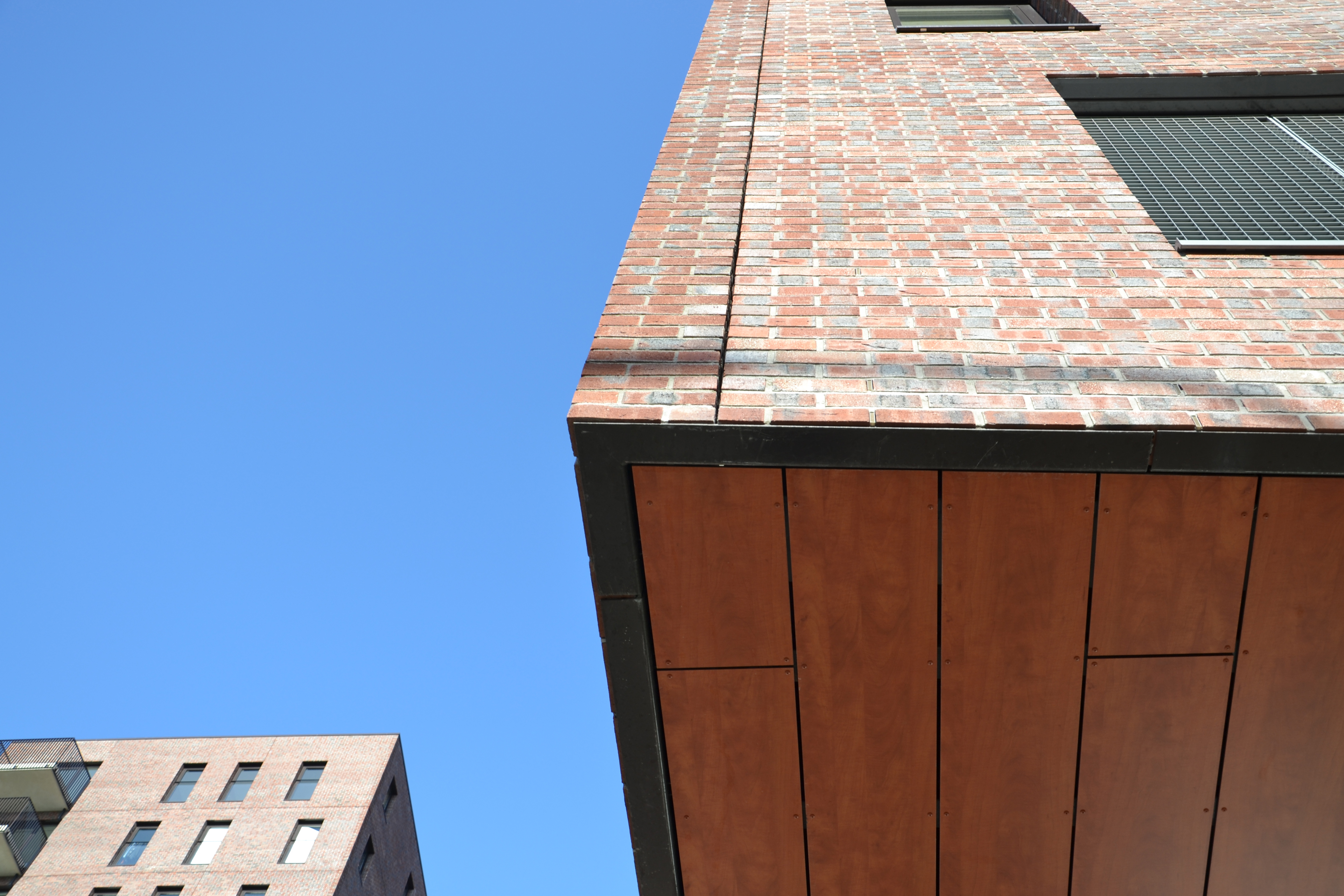 Maatwerk lateien, Multi-D geveldragers, Multi-D geveldragers met schoor.